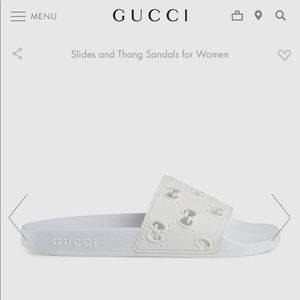 Women’s Rubber GG Slide Sandal